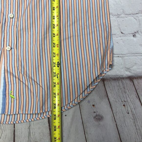 Tailorbyrd Men Long Sleeve Cotton Button Up Shirt Size Small Striped B272 -28 - Picture 3 of 13